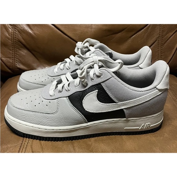 Nike By you Id Air Force 1 Low Gray Sz 9.5 DV3892-900